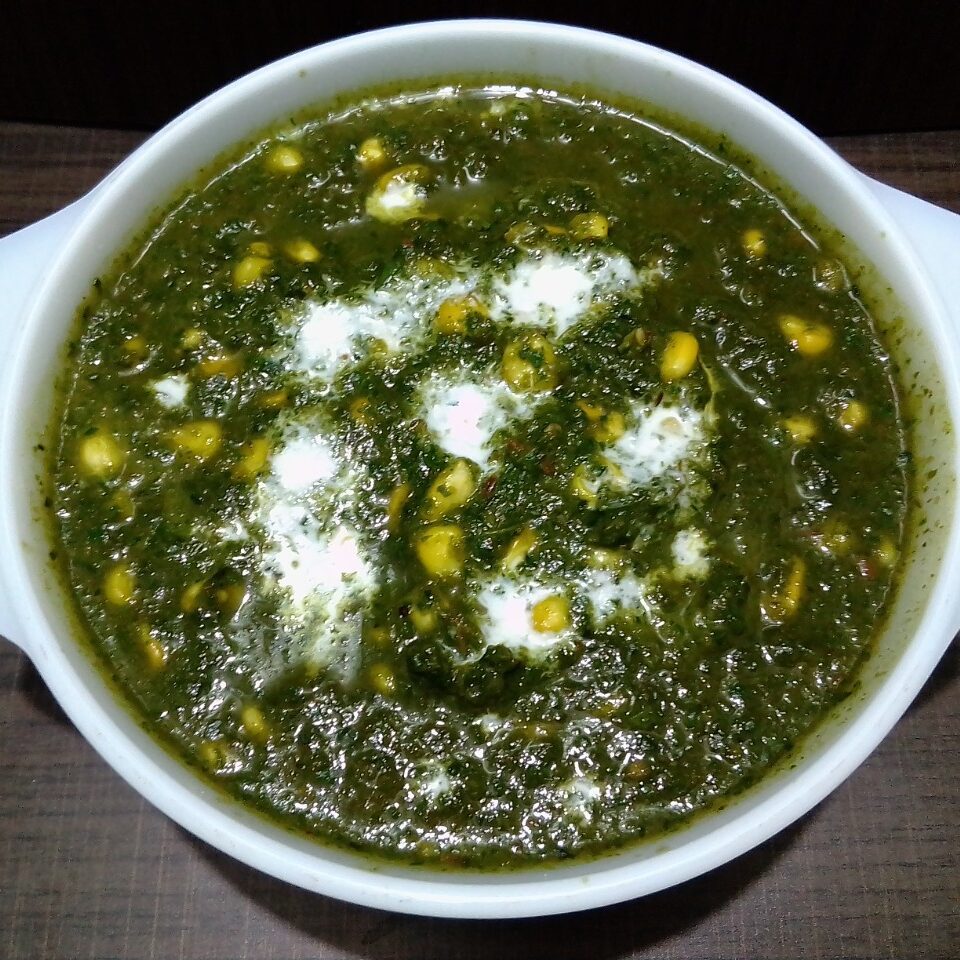 Corn Palak The Recipe Art